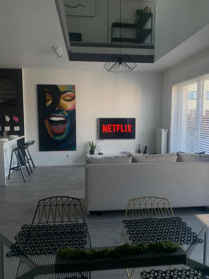 Ekskluzywny Penthouse Z Ogrodem W Centrum Lodzi Extérieur photo
