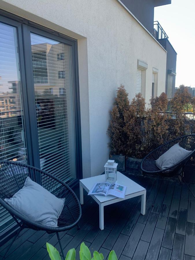 Ekskluzywny Penthouse Z Ogrodem W Centrum Lodzi Extérieur photo