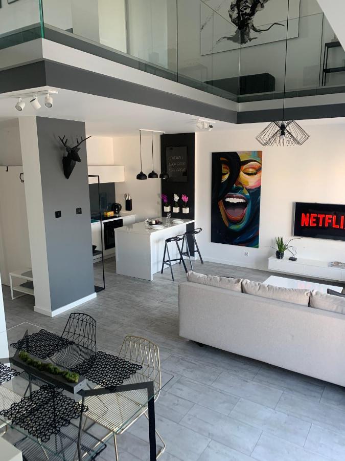Ekskluzywny Penthouse Z Ogrodem W Centrum Lodzi Extérieur photo